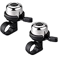 BONMIXC Bike Bell Brass Mini, Clearer Louder Longer Sustained Purer Tone