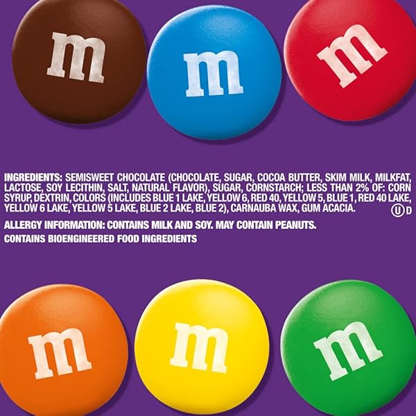 M&M’S DARK CHOCOLATE GRADUATION PARTY CANDY, FAMILY SIZE, 18 OZ BULK BAG