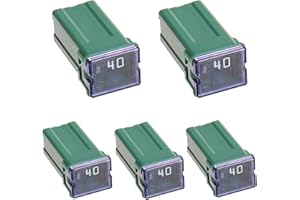 BOJACK 5pcs JCASE Fuse Automotive FMX Fuse Tall/Standard Profile JCASE for Trucks, Cars and SUVs(40A)