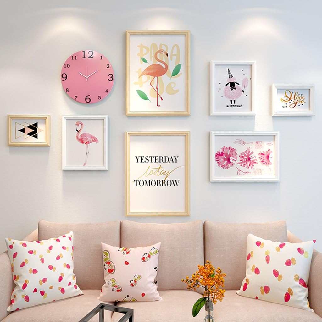 HomeWall photo frame 7 pcs/sets Collage Photo Frame Set