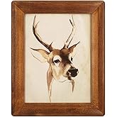 icheesday 8.5x11 Wood Picture Frames,Rustic Brown Diploma Certificate Award Photo Frame