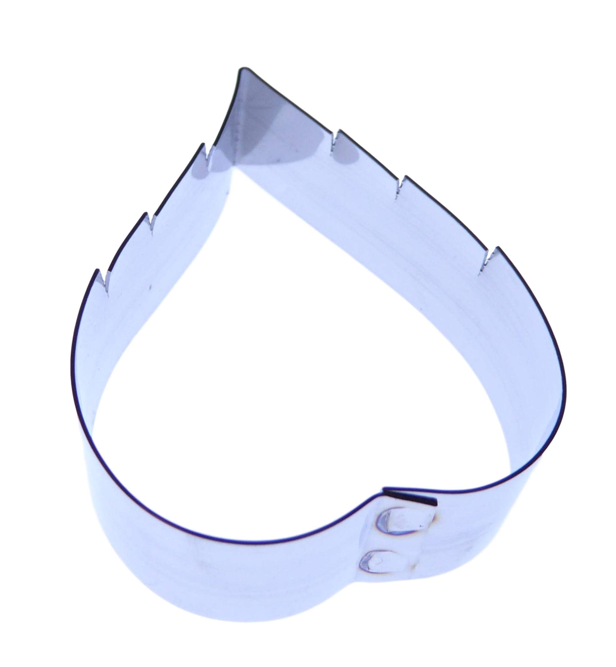 Hibiscus Leaf Sugarcraft Cutter (Small) - Stainless Steel