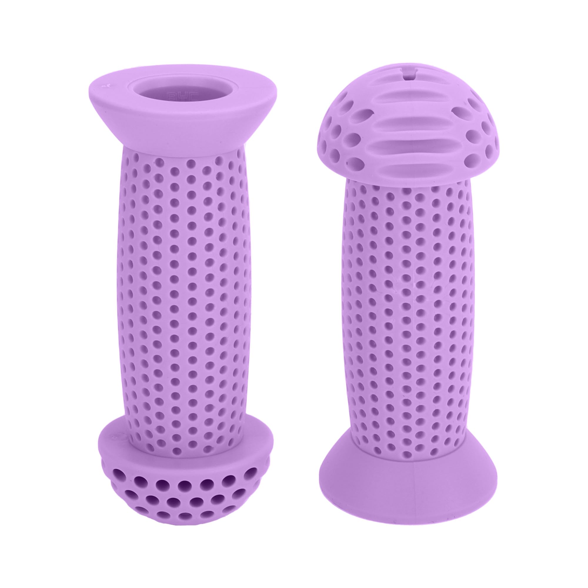 TUCKBOLD Child Bike Handlebar Grips Covers 100mm Long Soft | Children Bicycle End Grips Protector Purple 1 Pair