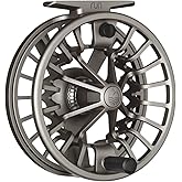 Redington Run Fly Fishing Reel &ndash; Lightweight All-Water Reel with Carbon Fiber Drag, Large Arbor, Die-Cast Frame &amp; Ergonomic Handle &ndash; 3/4, 5/6 &amp; 7/8 Weights for Trout, Redfish, Bass &amp; More
