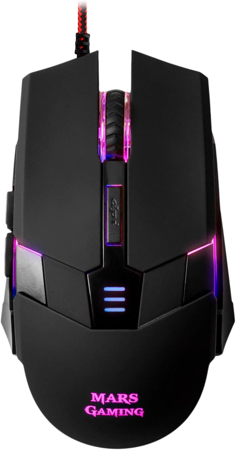 MARS GAMING MM116 PC Mouse, PC/Mac, 2 Ways MarsGaming Amazon.co.uk