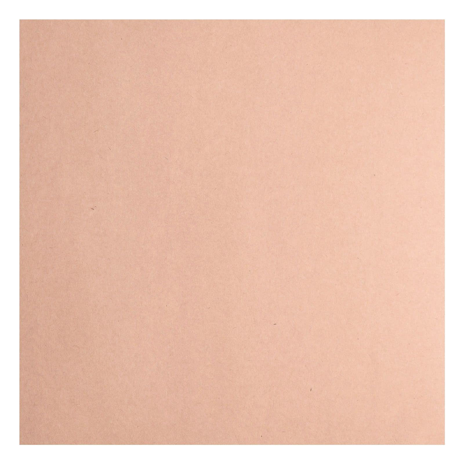 Florence Cardstock Smooth - Coloured Card Making Supplies 12 x 12 inch - Brown - 20 Sheets - Coloured Paper for Scrapbooking, Card Making, Die Cutting and Paper Crafts - 216 GSM - Kraft Light