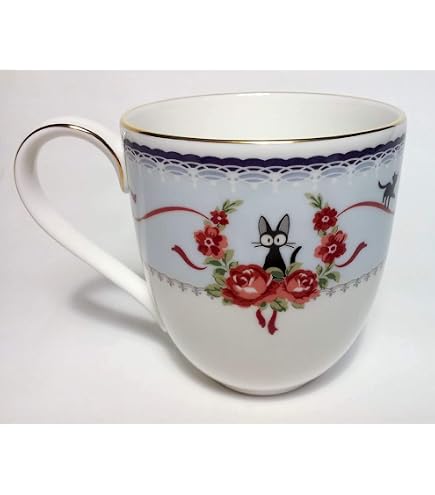 Amazon.com | Noritake Kiki's Delivery Service Jiji Mugcup Pink