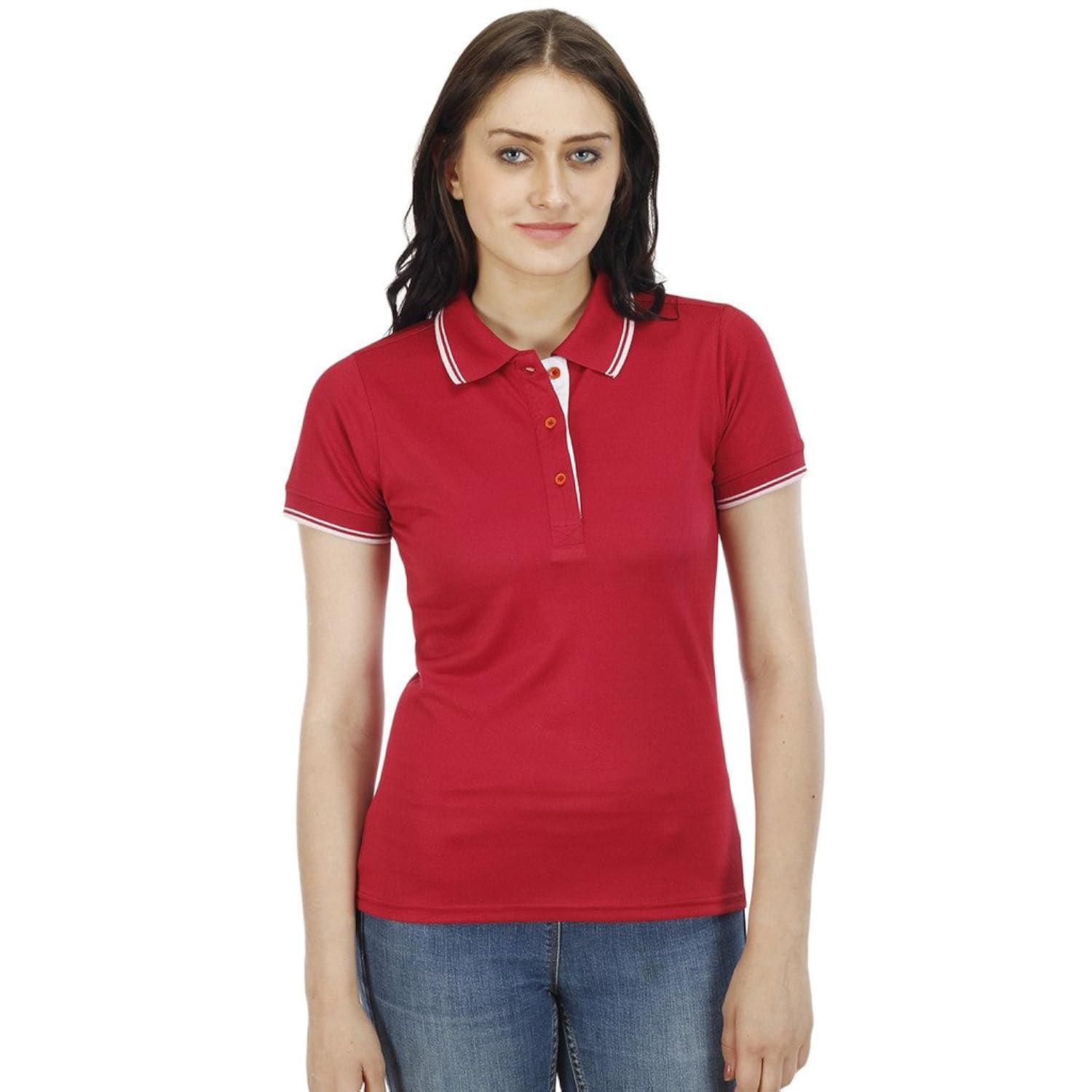 combo of pro lapes women's polo t-shirt with tipping