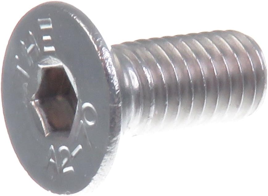 20 Viti A Punto Conico M5 X 30 Mm - Acciaio Inox V2A, Testa Esagonale Incassata, DIN 913/ISO 4026 - Foto 3