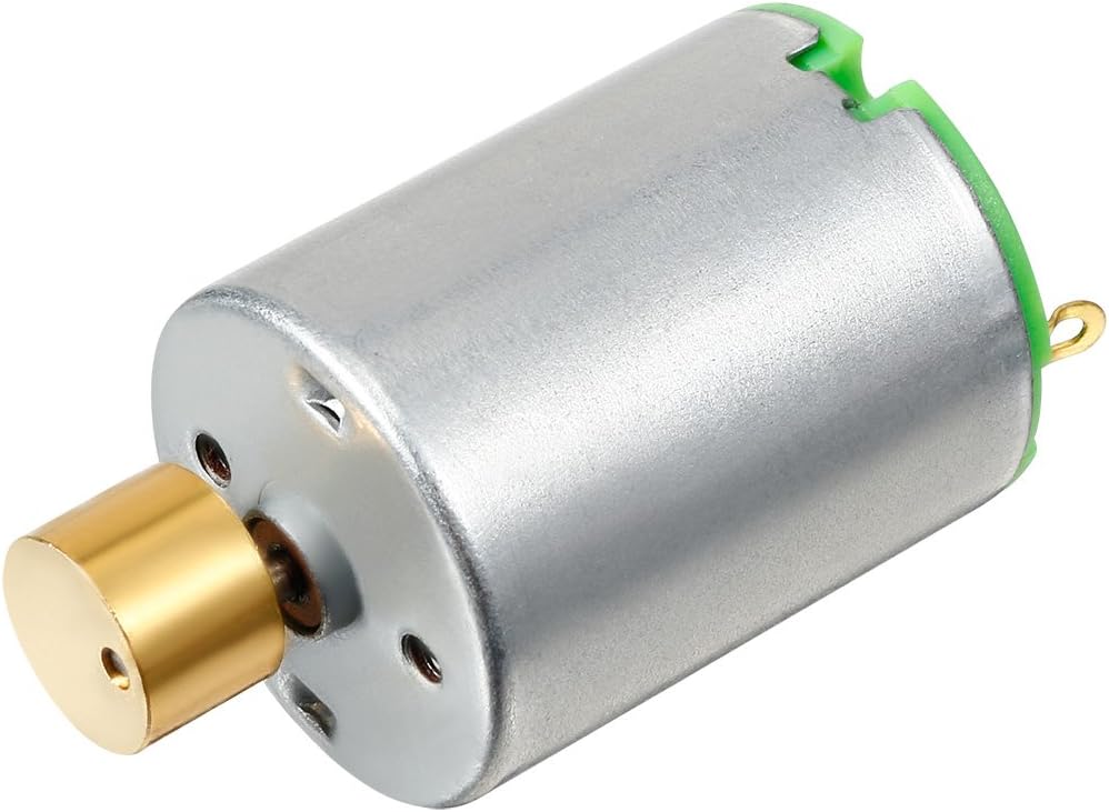 sourcingmap Vibration Motor DC 12V 6800RPM Electric Vibrating Micro Motor Strong Power