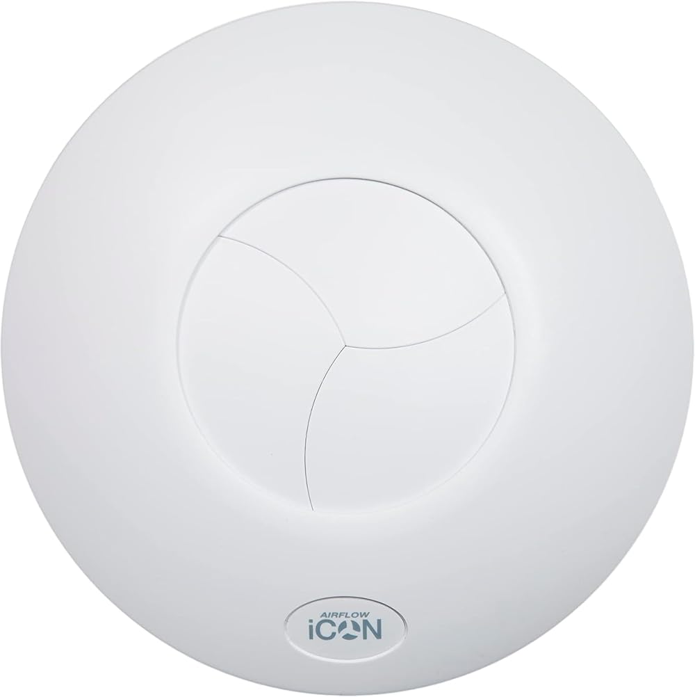 Airflow iCON 15 Extractor Fan 19 l/s Adjustable Run-On Timer 1–30m