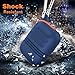 MICOK Compatible Airpods Case, Waterproof Airpods Cover, Shock Resistant Silicone Airpods Case Cover and Skin with Keychain for Airpods 1 & 2 [Not for Wireless Charging Case] , Airpods Accesssories