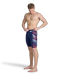 ARENA Men's Swim Jammer Halftone Team Print MaxLife