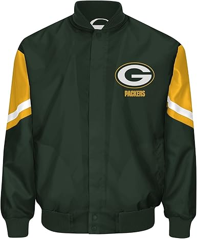 Amazon Com Green Bay Packers Giii Real Hype Jacket Xxxx Large Clothing