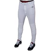 Rawlings Mens Rawlings | Launch Series Baseball Pants | Tapered Jogger Fit | Youth Sizes | Piped | Multiple Colors