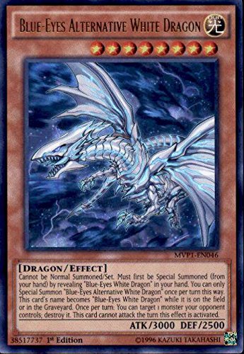Yu-Gi-Oh! - Blue-Eyes Alternative White Dragon (MVP1-EN046) - The Dark Side of Dimensions Movie Pack - 1st Edition - Ultra Rare
