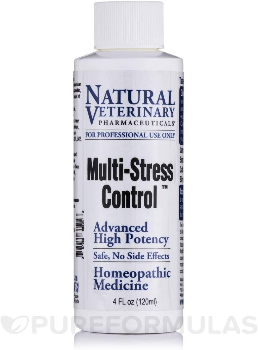 Natural Veterinary Pharmaceuticals Multi Stress Control/Vet 4 oz