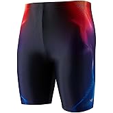 Angel season Swim Jammers for Men Athletic Compression Training Swimsuit Quick Dry Durable Chlorine Resistant Swim Shorts