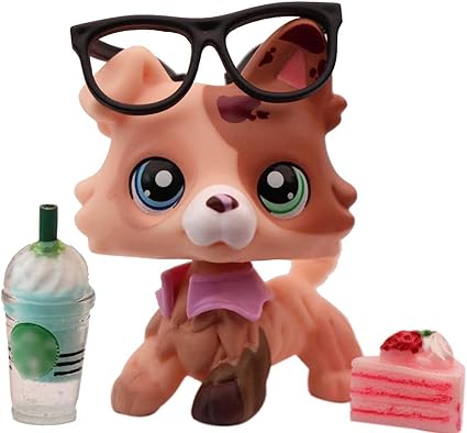 lps collie with two different colored eyes