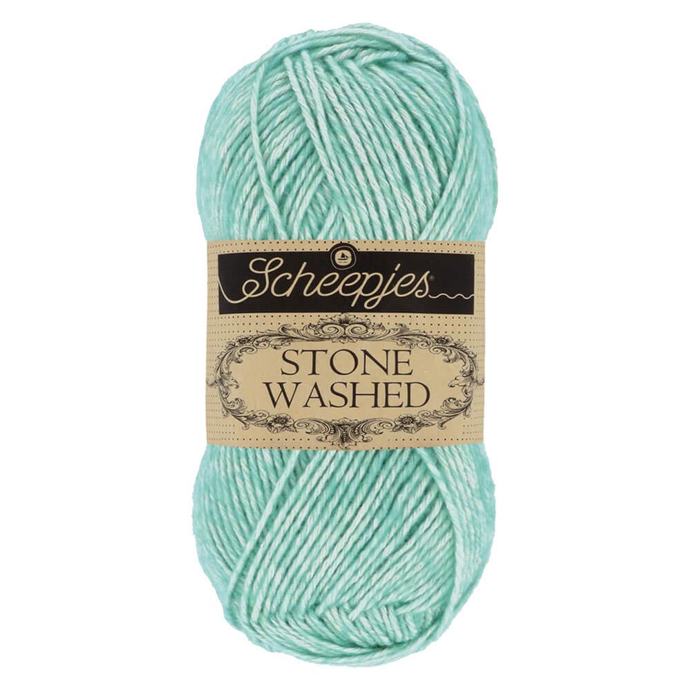 Scheepjes - Scheepjes Stone Washed 828 Larimar Yarn - 1x50g