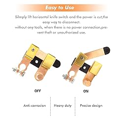 Top Post Negative Battery Disconnect Switch 12V