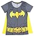 DC Comics Batman Suit Up Sublimated Juniors Caped T-Shirt X-Large