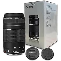 Amazon.com : Canon Ef 75-300mm F/4-5.6 III Telephoto Zoom Lens for