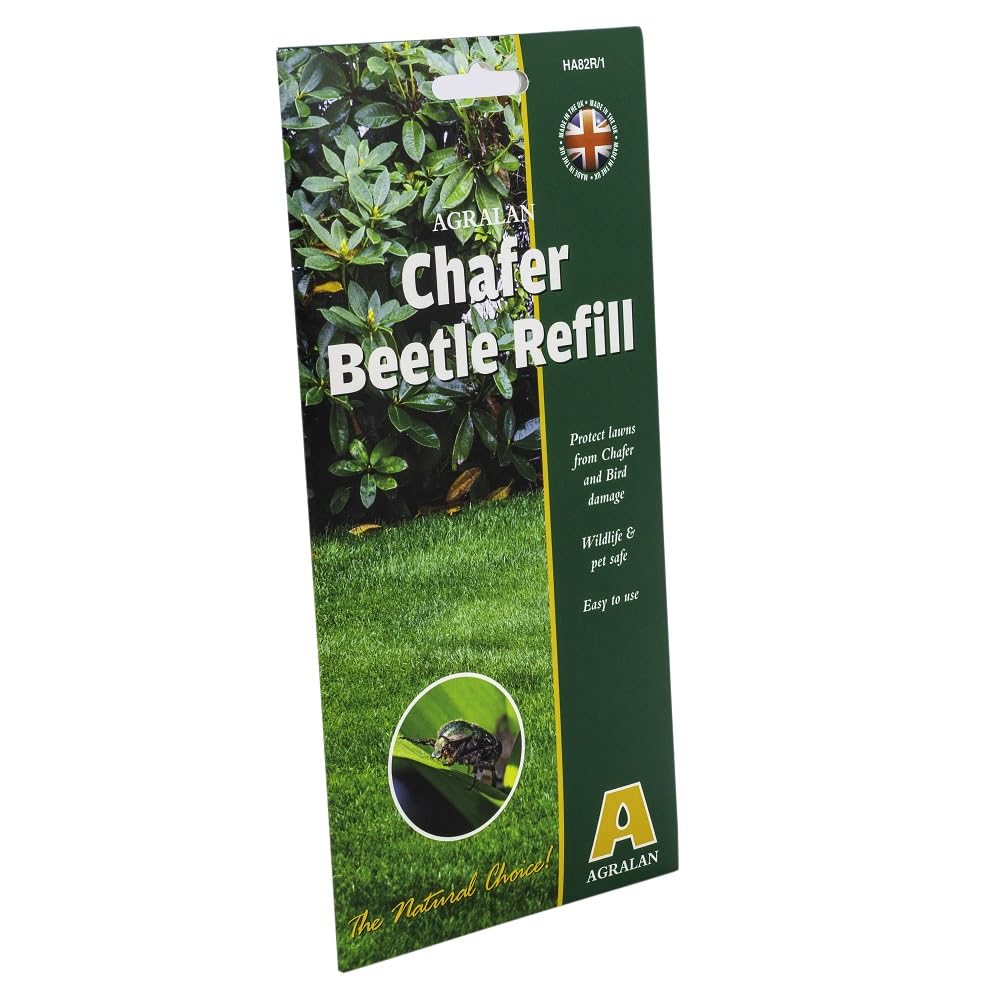 Agralan RHS Approved Natural Pheromone Lure Traps & Refills | Codling Moth | Plum Moth | Box Tree Moth | Chafer Beetle | Raspberry Beetle Control (Chafer Beetle Refill)