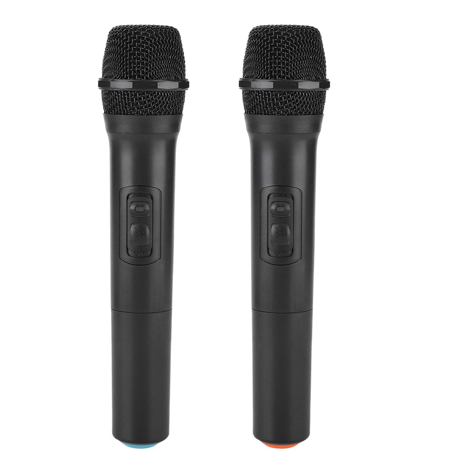 Goshyda Wireless Handheld Microphone Universal VHF Wireless Handheld Microphone with Receiver/Antenna for Karaoke/Business Meeting
