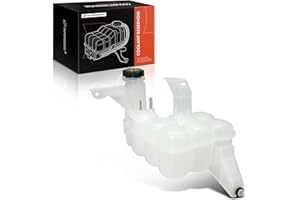 A-Premium Pressurized Coolant Reservoir Tank [with Cap & Sensor] Compatible with Ram 2500, 3500, 4500, 5500, 2013 2014 2015 2016 2017 2018, 6.7L