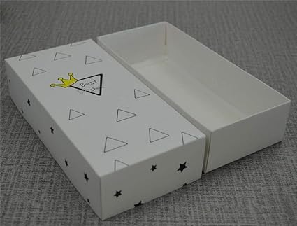 Caja de Papel Blanco con Tapa, 10 Unidades, Cajas de Regalo ...
