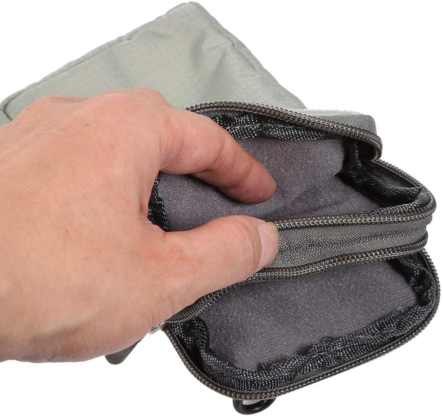 Shoulder Cell Phone Bag, Waist Bag with Belt Clip - Image 5