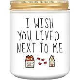 Homsolver Gifts for Women, Birthday Gifts for Women, Galentines Unique Day Friendship Gift for Woman, Best Friend, Her, BFF, Sister, Bestie, Mom - Funny Lavender Scented Candles