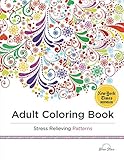 Adult Coloring Book: Stress Relieving Patterns by Blue Star Coloring