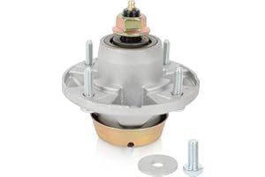 GYZJ Mower Spindle Assembly for AM124498 AM131680 AM135349 AM144377 Compatible with John Deere X475 X485 X495 X500 X520 X530 X575 X585 X595 LT155 LT166 Lawn Tractors