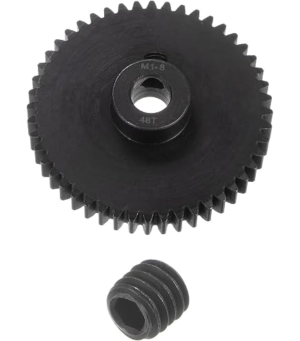 Hot Racing 34T 48P Hardened Steel Pinion Gear - 1/8 Inch Bore For RC Cars