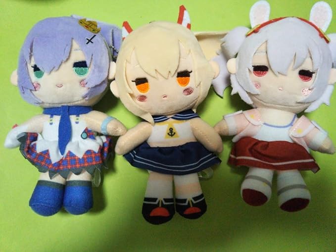 Amazon 290円 全3種セット タグ無し アズールレーン フォルメイツぬいぐるみ Part3 キーチェーン 綾波 ジャベリン ラフィー おもちゃ ホビー