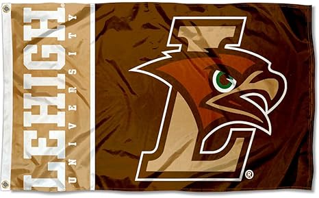Lehigh Mountain Hawks LU University Large College Flag