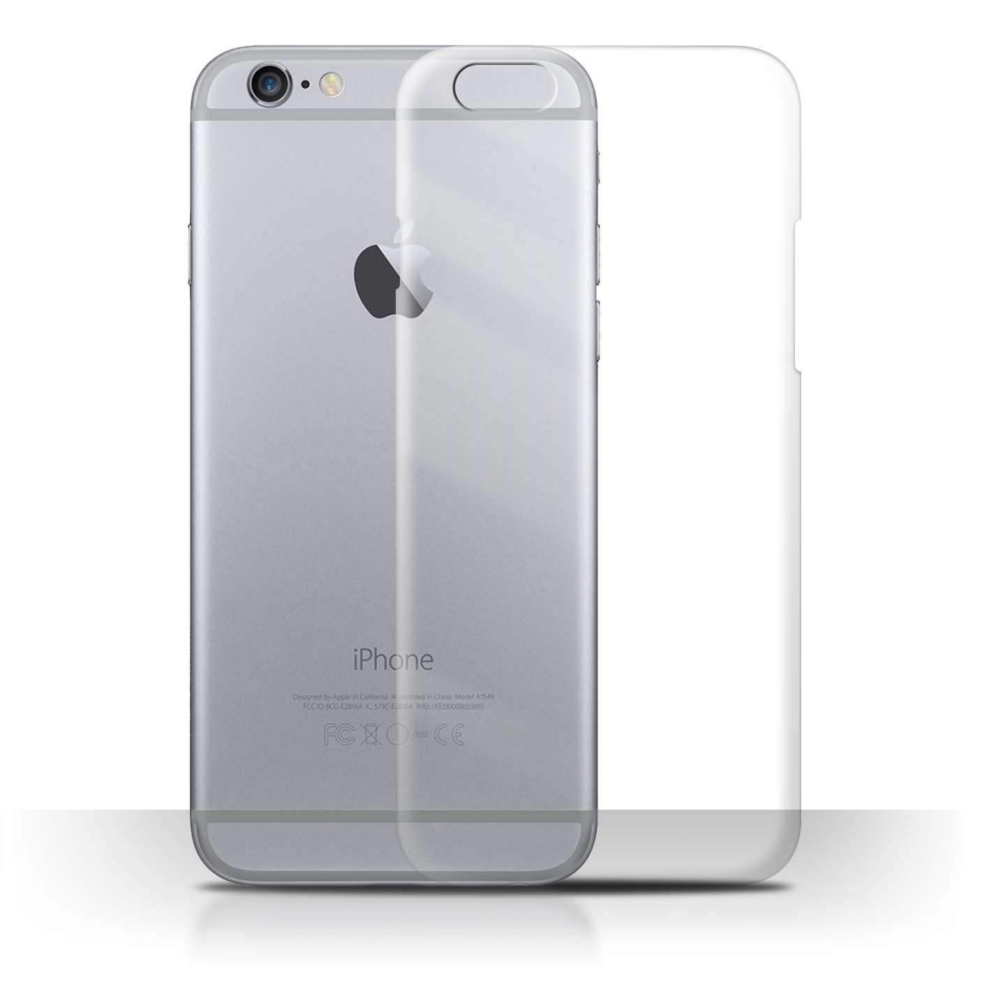 STUFF4 Clear Hard Back Phone Case for Apple iPhone 6
