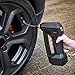 VonHaus Cordless Tire Inflator Air Compressor Kit with Digital Pressure Gauge, Built in LED Light and Rechargeable Lithium-Ion Battery 125 PSI 12V - Portable for Cars, Bikes and Balls