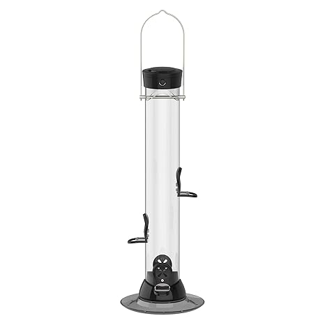 Buy Droll Yankees Cc18n 18 Inch Onyx Nyjer Tube Bird Feeder With