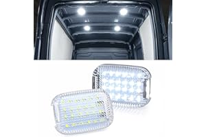 Algrix 2 Transit Interior Cargo Load Space Area Dome Lights Replacement for 2014-2024 Ford Transit 150 250 350 350 HD Van Tra