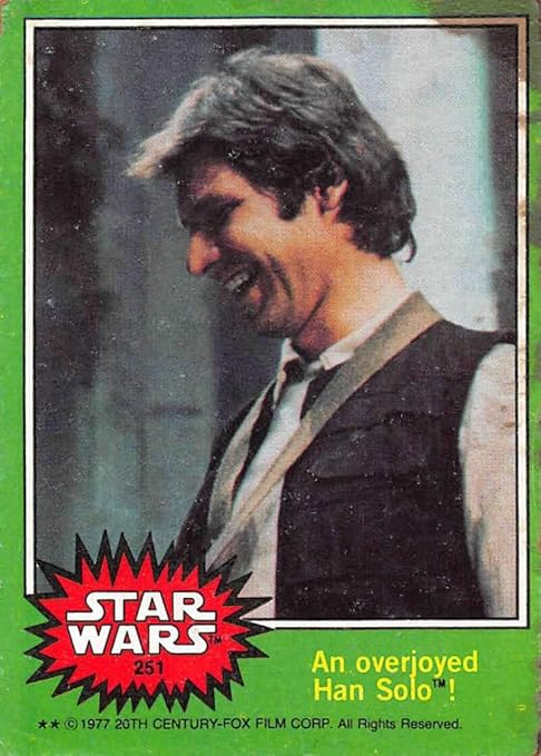 1977 Topps Star Wars Set Break Four Individual Card Only 251 An 