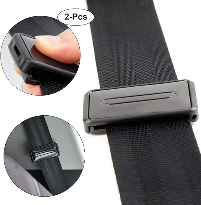 Car Seat Belt Adjuster, Seatbelt Clips Smart Adjust Seat Belts to