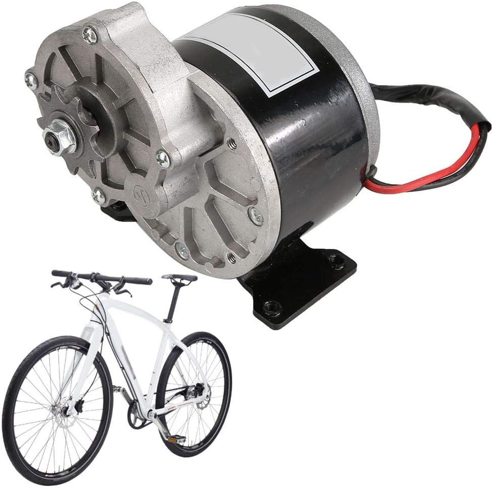 Demeras Gear Reduction Electric Motor Brush DC Motors Reductor with 9 Tooth Sprocket Brushed DC Motors Reductor for Gear Reduction Fits 12V 250W Scooter - Image 4