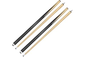 48 Inch Hardwood Billiard House Cue Sticks 2-Piece Pool Cue Sticks
