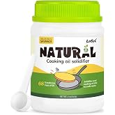 LaSyL Natural Cooking Oil Solidifier Powder, Harden Up to 4.5 Gallon of Fry Oil Away from Mess, 100% Plant-Based Hardener for Disposal, Value Pack 24 Oz
