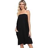 Xeoxarel Women's Waffle Lightweight Towel Wrap with Adjustable Closure