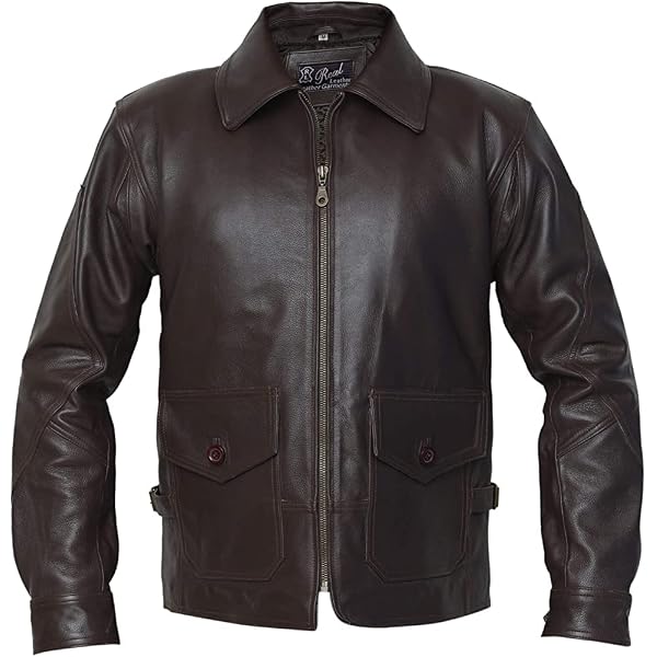 Chaqueta de cuero de piloto de la Luftwaffe (negra) - VFMR Orders&Medals