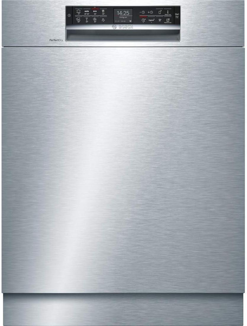 Bosch SMU68TS06E Serie 6 Unterbau-Geschirrspüler / A+++ / 60 cm / Edelstahl / 237 kWh/Jahr / 14 MGD / EmotionLight / VarioSchublade Pro / Home Connect